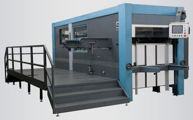 Automatische stempelschneidene und faltende Maschine für Papier und Pappe